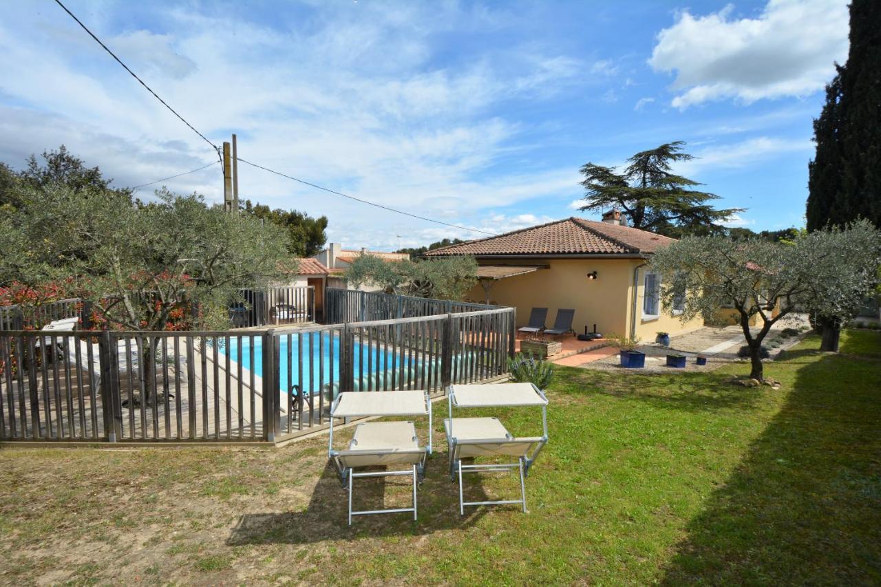 Villa In Comps With Private Pool And Airco Bagian luar foto